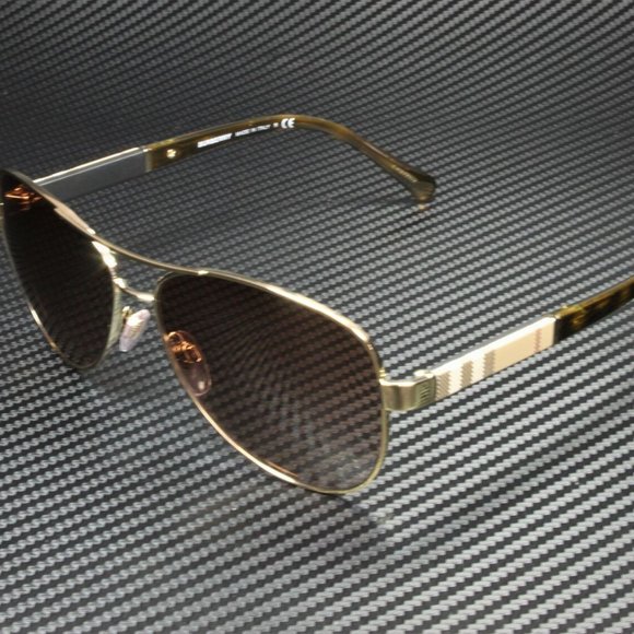 Burberry Light Brown 59mm Women Sunglasses